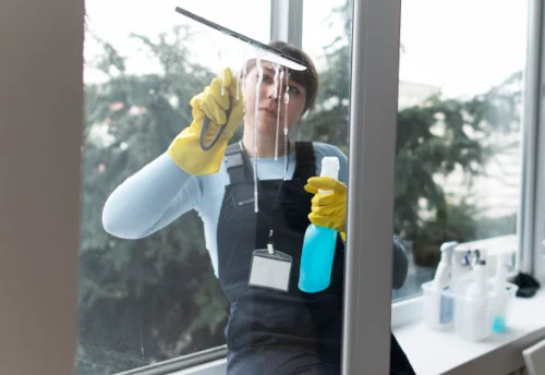 Nettoyage de vitres intérieures et extérieures à Saint-Jean-la-Poterie